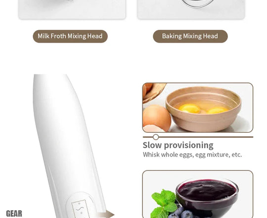 Milk Frother Handheld Cappuccino Maker