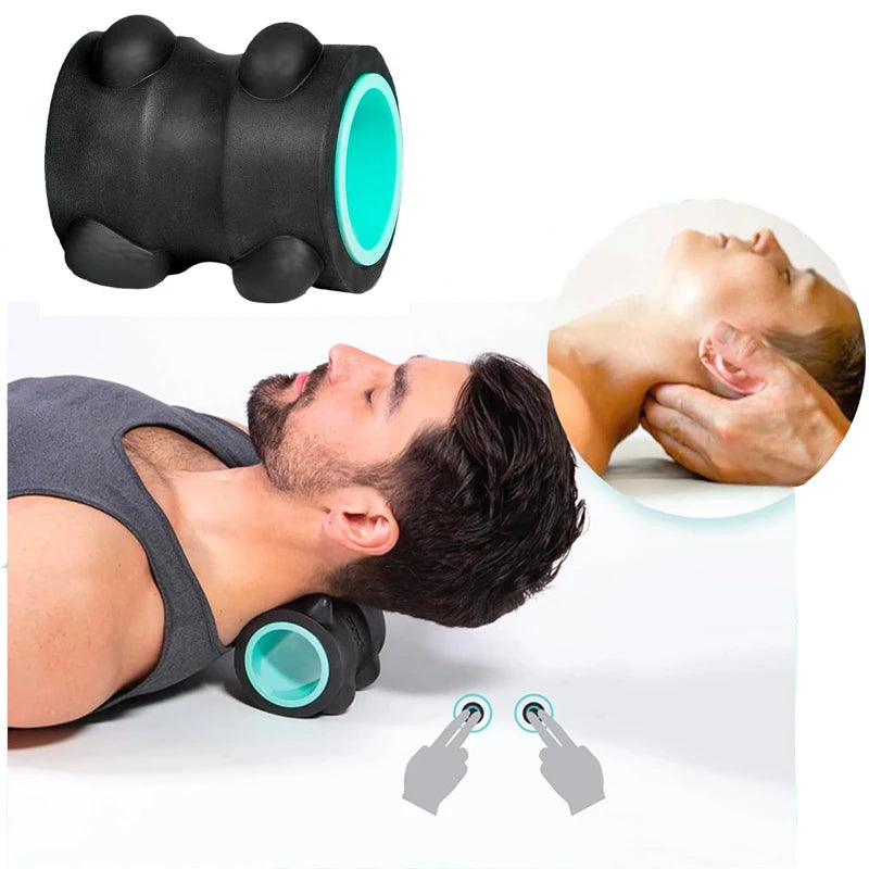 Neck Massager Relieves Neck and Headache - Restores Body Spine Care Through Thumb Pressure Release