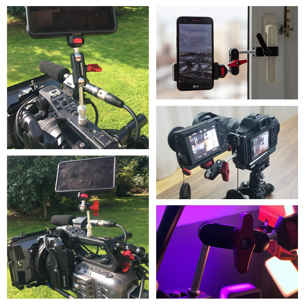 Upgraded 11" Adjustable Friction Power Articulating Magic Arm