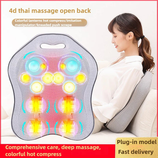 Electric Heated Massage Cushion