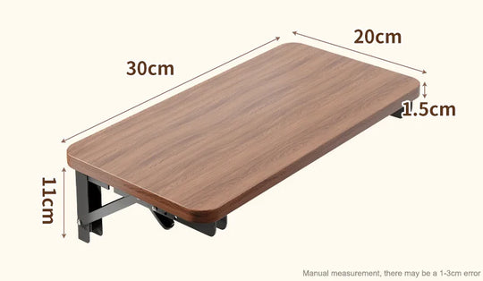 Foldable Collapsible Organizer Attachable Bedside Shelf Table Under Bed Mat Dorm Bunk Bed Storage for College Space Save