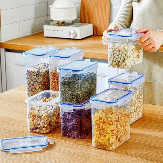 Stackable Food Storage Containers with Lids