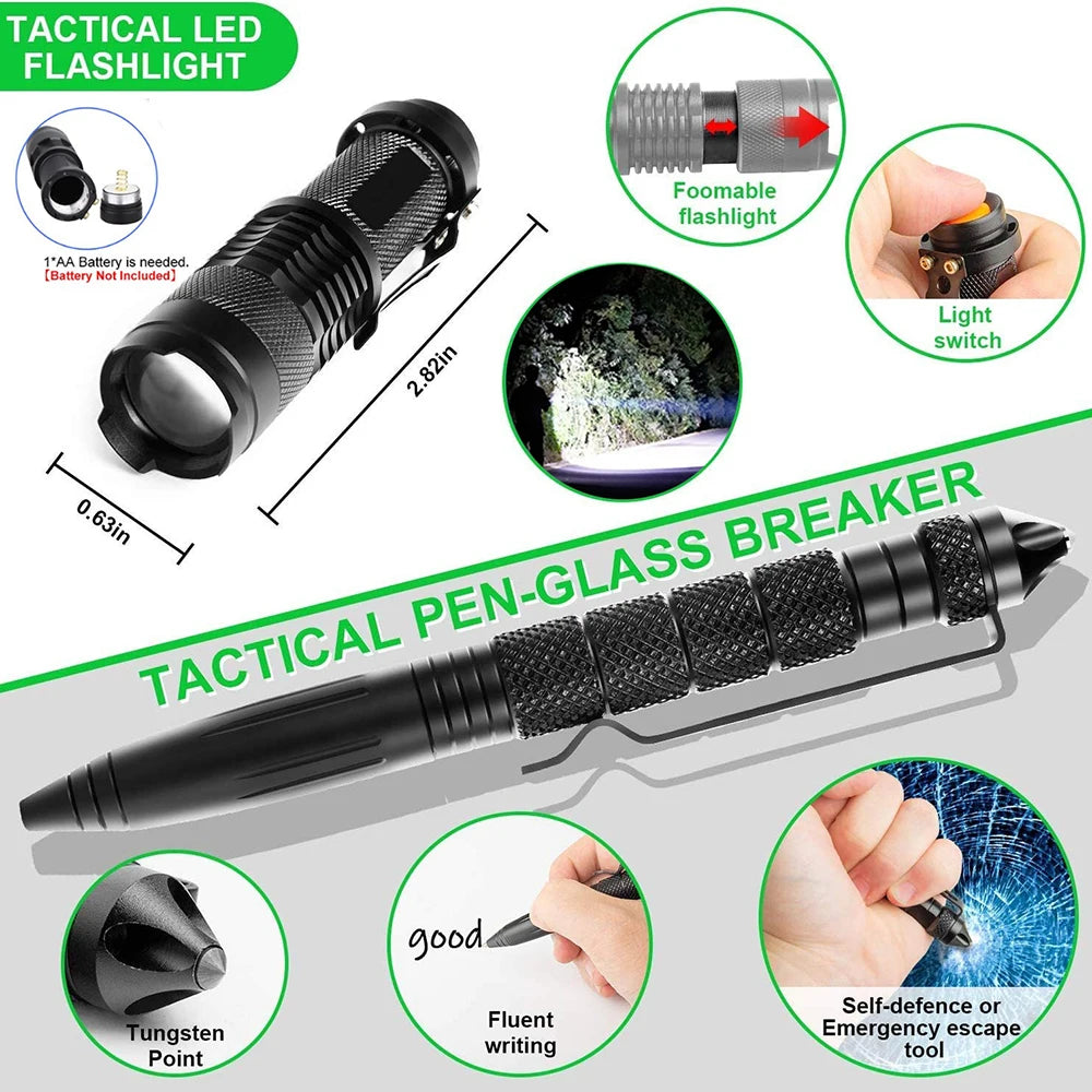 Outdoor Multifunction Camping Survival Kit