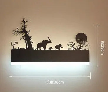 Lamp Decoration Sonce Wall Light Indoor Lighting For Living room Bedroom Bedside Light Black Wandlamp Lustre