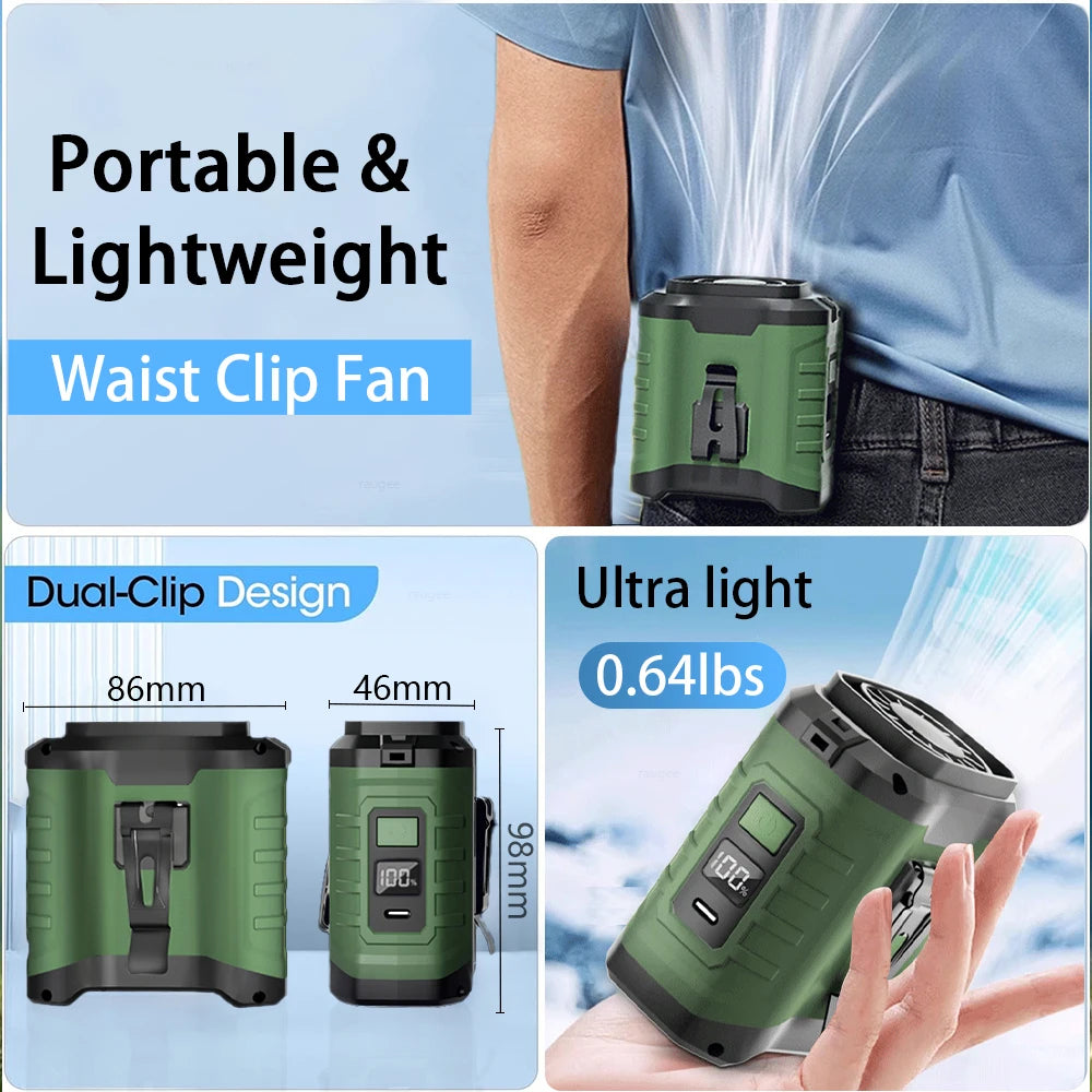 Portable Waist & Neck Fan