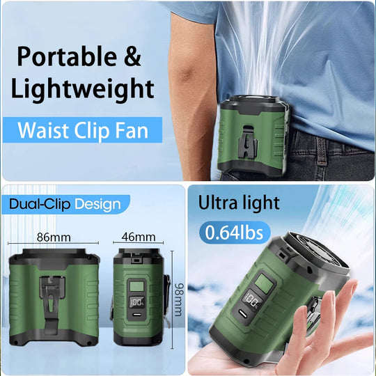 Portable Waist & Neck Fan
