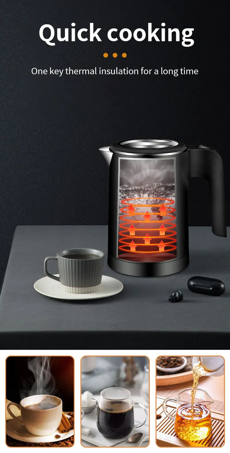 Houselin Small Electric Kettles Tea Coffee 0.5L