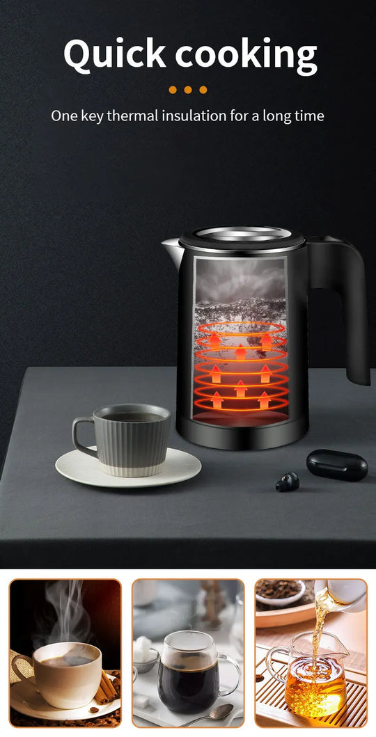 Houselin Small Electric Kettles Tea Coffee 0.5L