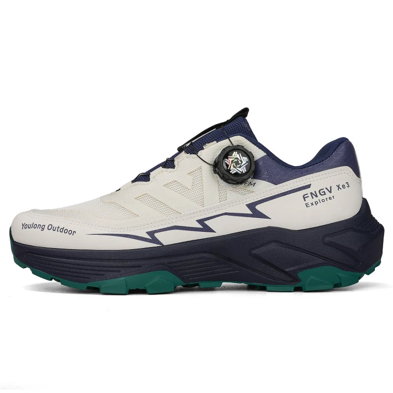 Mens Sneakers Casual Outdoor Anti Slip Shock-absorbing Versatile Off Road Hiking Shoes Comfortable Soft Sole Running Shoes Man