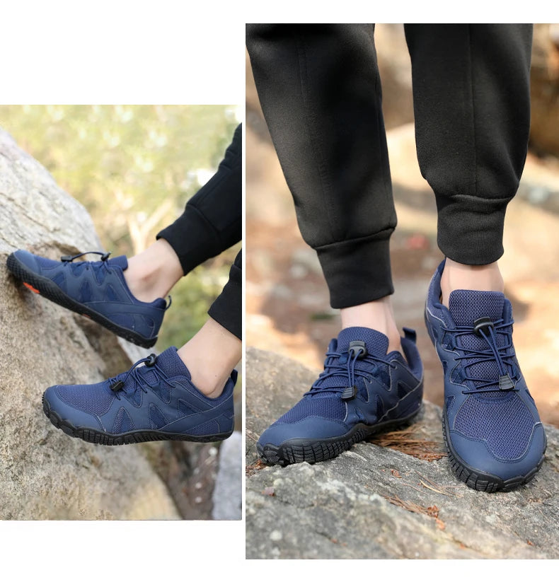 New men's and women's hiking shoes outdoor breathable soft soled hiking shoes bicycle shoes couple hiking shoes