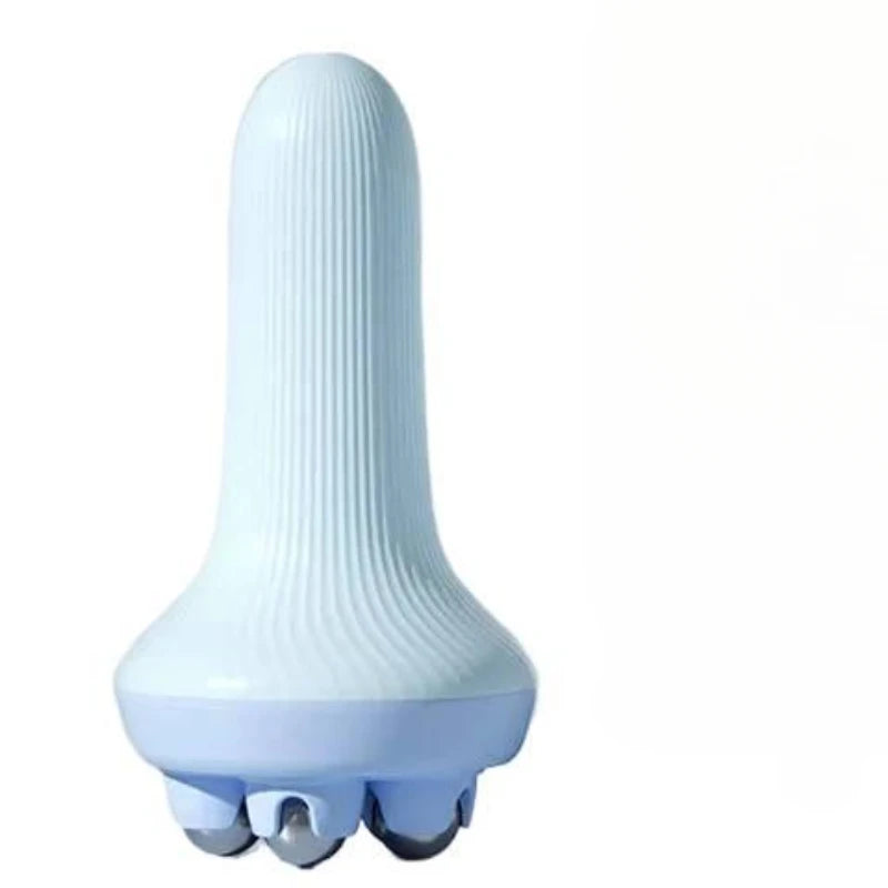 Deep Tissue Handheld Massage Ball with Roller Balls for Neck, Back & Shoulder Pain Relief, Manual 360° Muscle Relax Tool