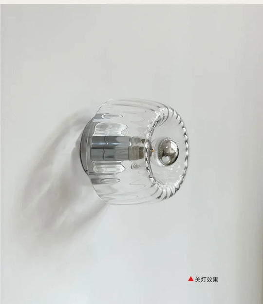 Lamp for Bedroom Simple Ancient Style Package Aisle Glass Nordic Retro Personality Balcony Corridor Stairs Wall Decor