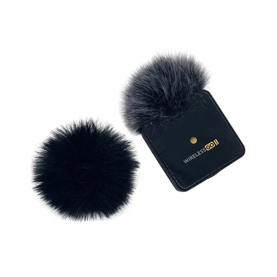 1pc Artificial Furs Windscreen Cover for RODE WIRELESS GO II Microphone Windscreen Block Wind Interference Enjoy Clear Sound