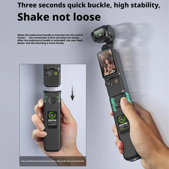 For DJI Osmo Pocket 3 Handheld Gimbal 5000Mah High-Capacity Battery Smart Fast Charging Sports Camera Accessories