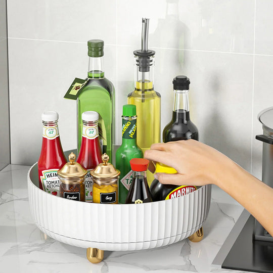 360° Rotation Non-Skid Spice Rack