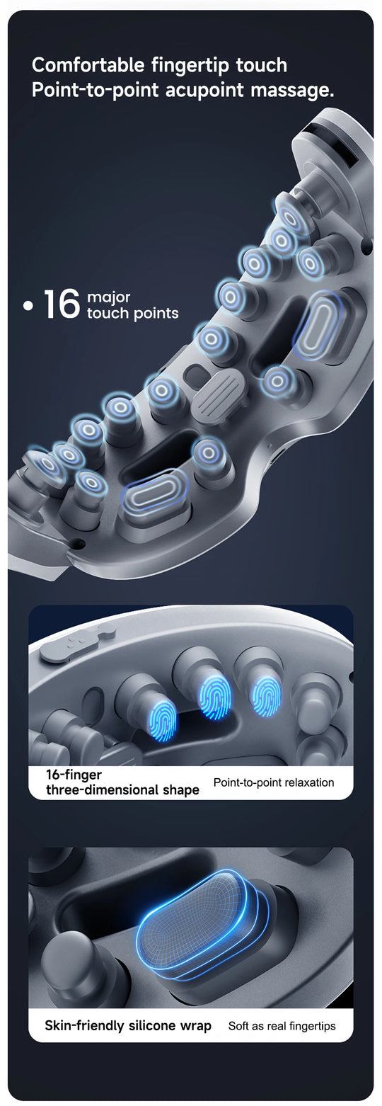 Eye Massager with Heat Smart Airbag Vibration Visible Eye Massage Hot Compress Bluetooth Music Eye Moistening Massager Device