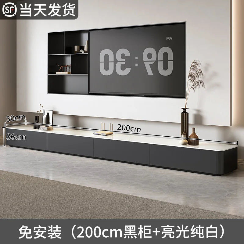 Living Room Console Tv Stands Floor Nordic Shelf Center Mid Century Display Tv Stands Cabinets Suporte Para Tv Home Furniture