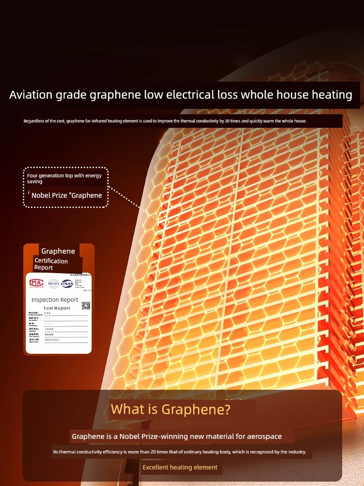 Black Technology Mute Graphene Heater