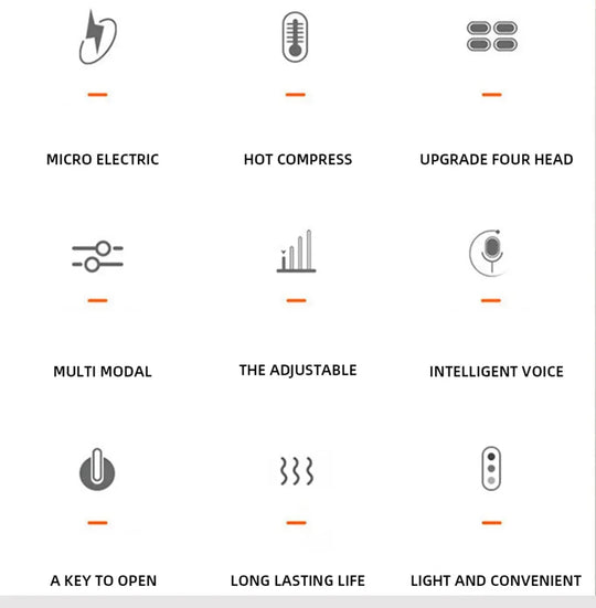 Shoulder Neck Massage Smart Back And Neck Massager Cervical Vertebra Health Care Vibrator Heating Relieve Pain Muscle