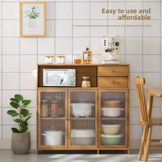 Kitchen Storage Shelves & Floor-to-Floor Cabinets