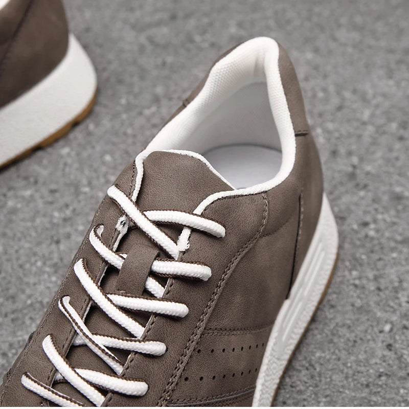 KNBR Casual Sneakers  Men Trainers Leather Comfy Shoes for Walking Hiking Jogging Sport Men Trainers Men Shoes