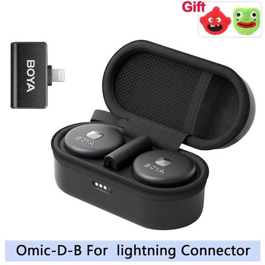 BOYA Omic D/U Wireless Lavalier Lapel Microphone