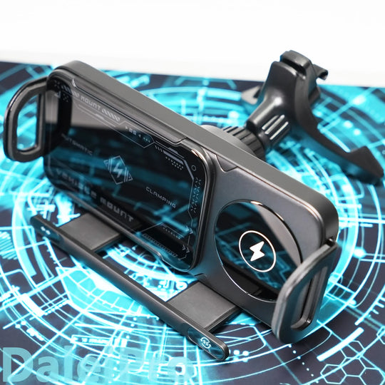 Foldable Phone Holder Car Wireless Charging Mount