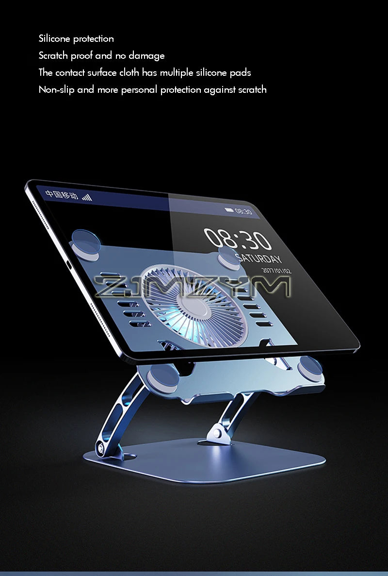 Aluminum Laptop Stand with Cooling Fan