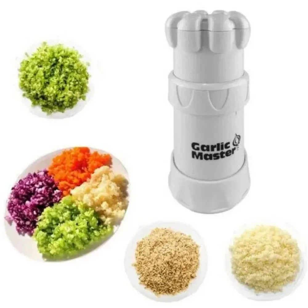 Multi-Functional Garlic Press & Slicer