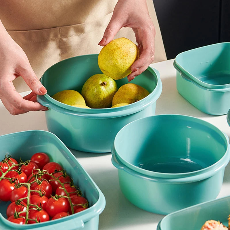 3-Pack BPA-Free Plastic Food Storage Containers with Lids