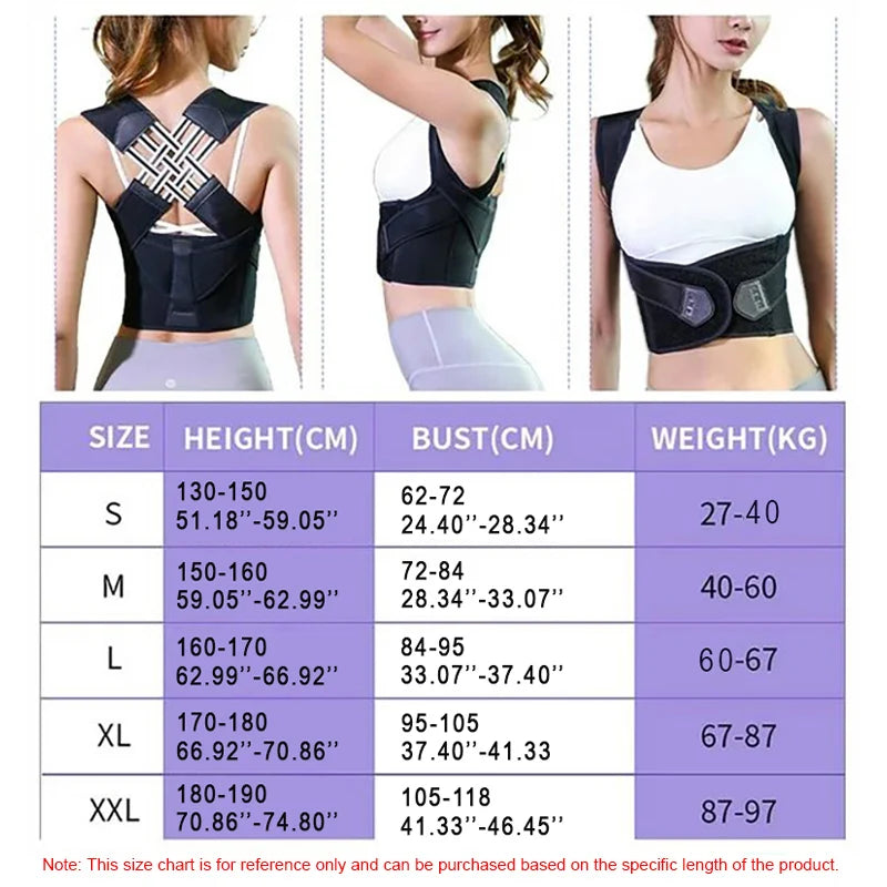 Back Brace Posture Corrector for Women & Men