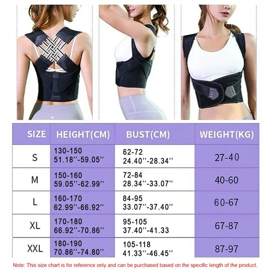 Back Brace Posture Corrector for Women & Men