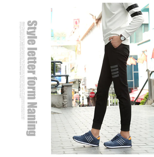 Sneakers Men Casual Shoes Light Suede 2023 New Classic Men Running shoes Outdoor Breathable Mesh Jogging Sport Shoes