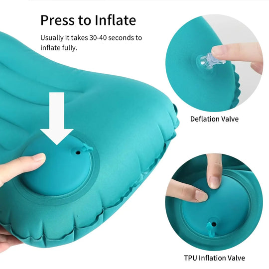 Portable Inflatable Pillow