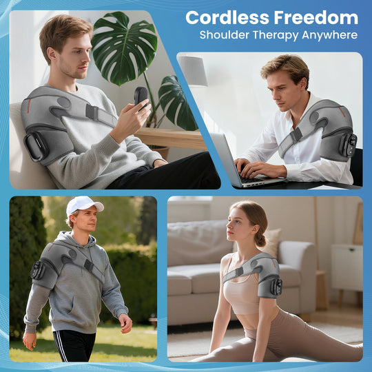 Heated Shoulder Massage Belt
