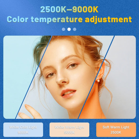 MAMEN 70° Spotlight RGB Video Light