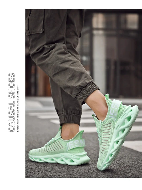 Running Shoes for Men Breathable Sneakers Comfort Soft-Sole Tenis Basketball Shoes Fashion Light Men Sport Shoes Tenis Masculino