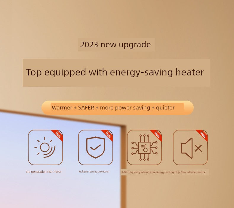 Black Technology Mute Graphene Heater