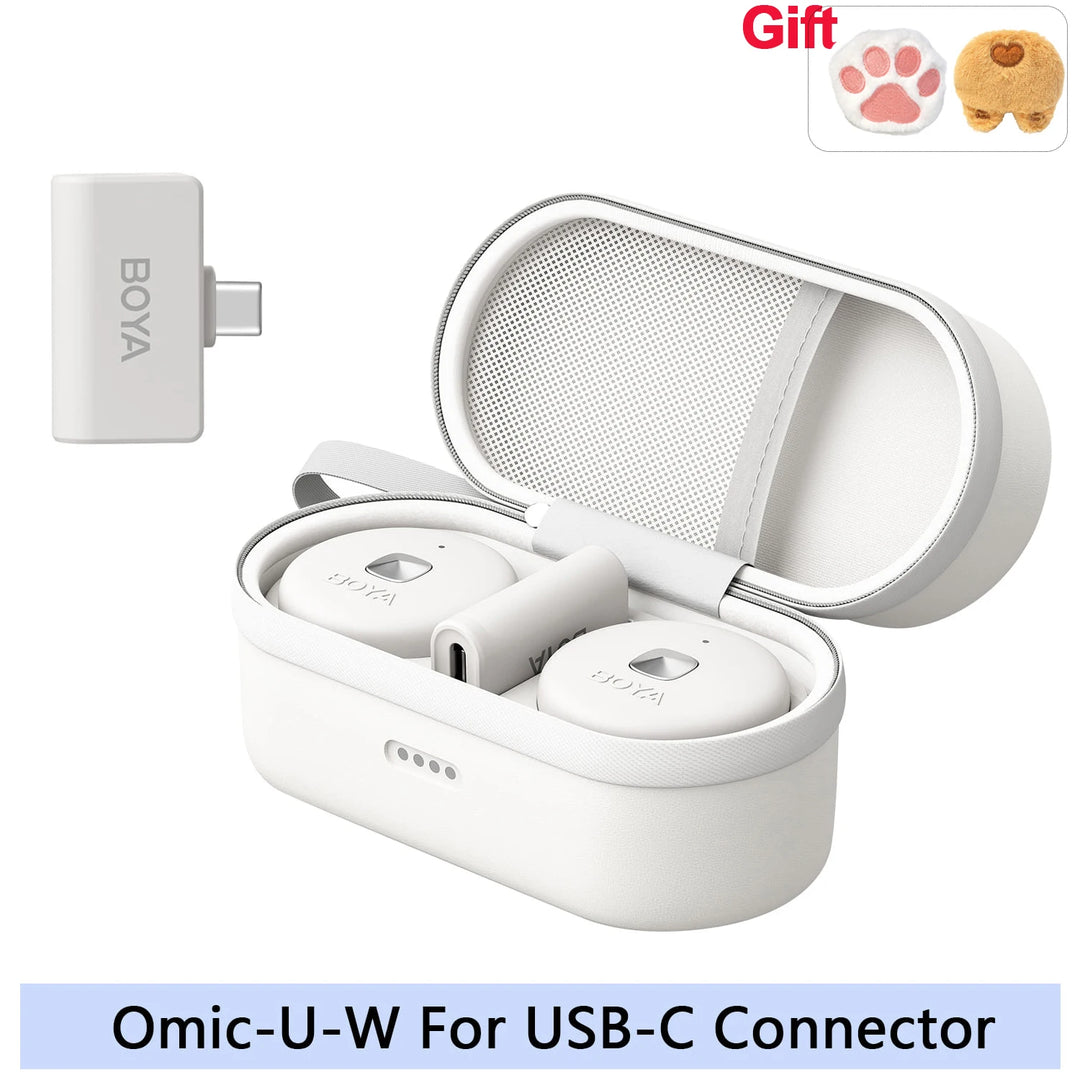 BOYA Omic D/U Wireless Lavalier Lapel Microphone