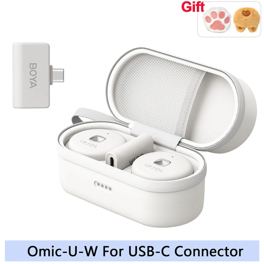 BOYA Omic D/U Wireless Lavalier Lapel Microphone