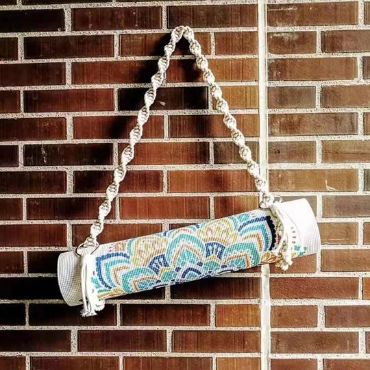 Yoga Mat Carrying Strap，Carrier Macrame Yoga Mats,Tassel Crossbody Yoga Mat,Yoga Mat Straps For Carrying ,Suits All Mat Sizes - Jscomfortzstore