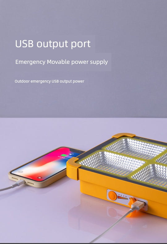 Led Stall Power Failure Emergency Satchel Solar Light