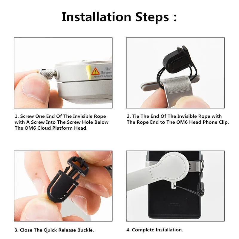 Magnetic Phone Holder with Anti-Lost Strap