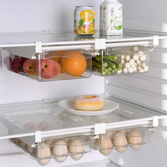 Refrigerator Drawer-Style Food Storage Box