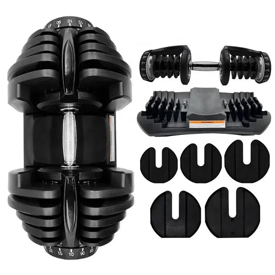 40kg / 90lbs Smart Adjustable Dumbbells for Men