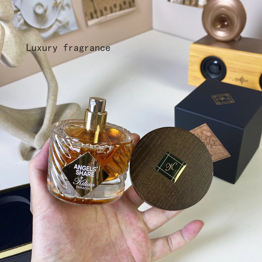 Popular 50ml Angels Share Paradis Unisex EDP Soft Warm Woody Scent Premium Long Wearing Elegant Aroma For Daily Dating