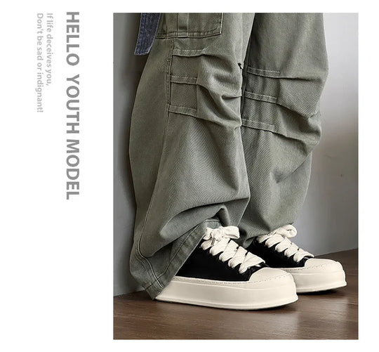 Men's Casual Sneakers Breathable Luxury Trainer Race Shoes Fashion Loafers Running Shoes for Male 2026 New