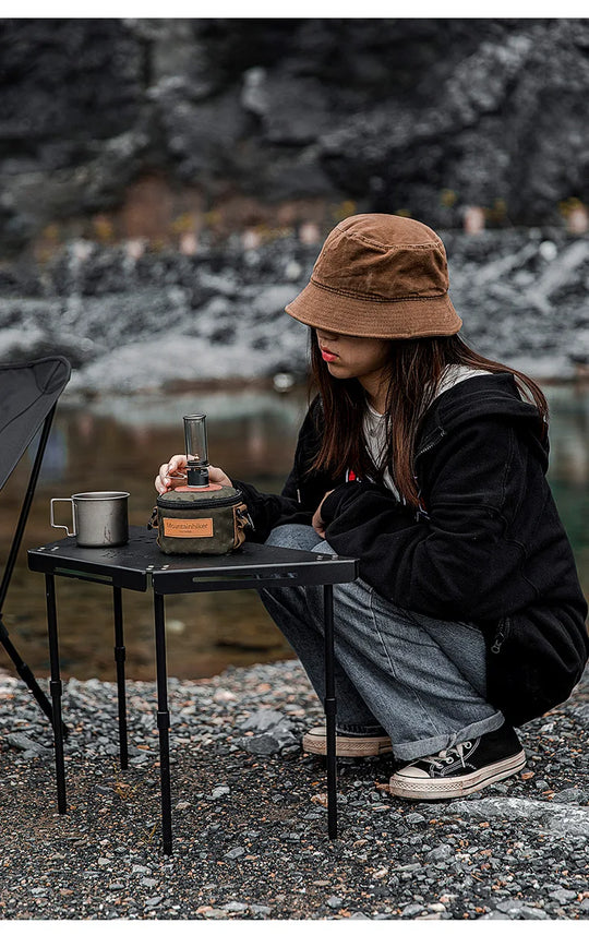 MOUNTAINHIKER Dreamlike Candlelight Lamp Tent Lighting Equipment Camping Lamp Windproof Gas Candle Lamp Outdoor Camping Lights