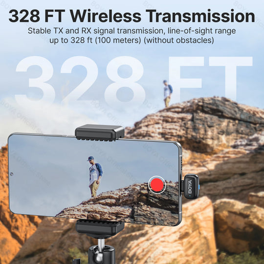 BOYA Mini Wireless Lavalier Microphone