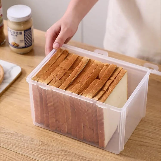 Clear Bread Storage Box